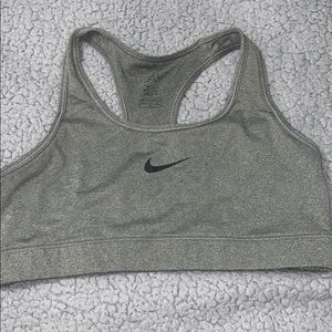 Nike Sports Bra, Medium, Gray